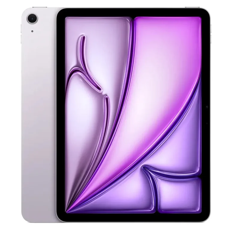 تبلت ۱۱ اینچ اپل مدل iPad Air ۲۰۲۶ M۴ Wi-Fi ظرفیت ۱۲۸ گیگابایت و رم ۱۲ گیگابایت، رزولوشن دوربین اصلی ۱۲ مگاپیکسل، پشتیبانی از قلم و کیبورد