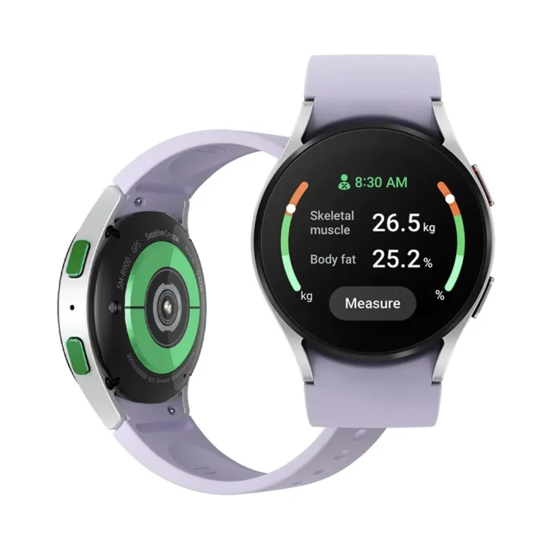 ساعت هوشمند ۴۰ میلیمتری سامسونگ مدل Galaxy Watch ۵ با بند سیلیکونی