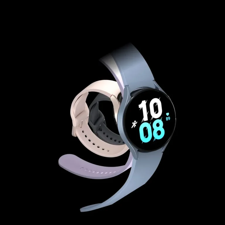 ساعت هوشمند ۴۰ میلیمتری سامسونگ مدل Galaxy Watch ۵ با بند سیلیکونی