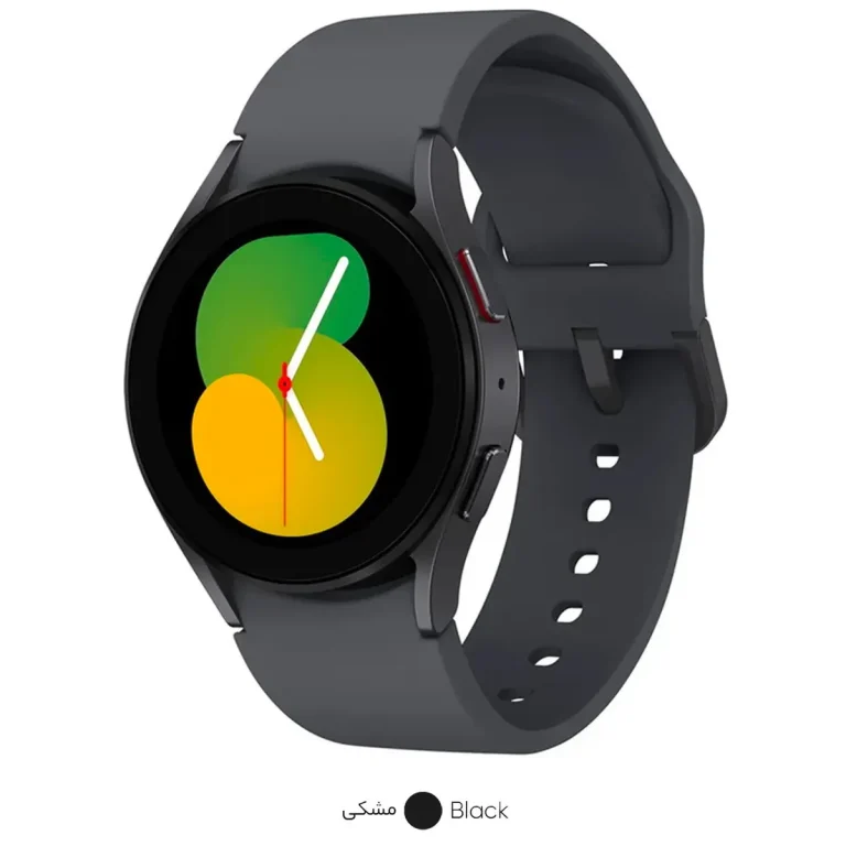 ساعت هوشمند ۴۰ میلیمتری سامسونگ مدل Galaxy Watch ۵ با بند سیلیکونی