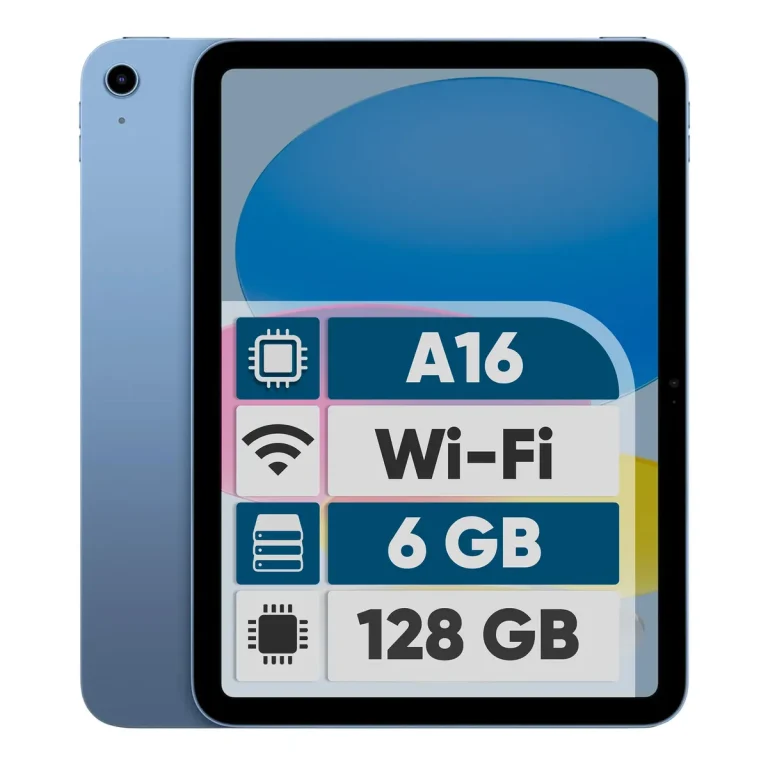 تبلت ۱۱ اینچ اپل مدل iPad ۲۰۲۵ Wi-Fi ظرفیت ۱۲۸ گیگابایت و رم ۶ گیگابایت
