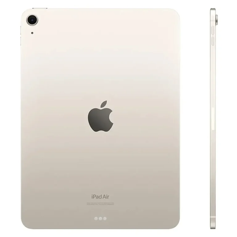 تبلت ۱۱ اینچ اپل مدل iPad Air ۲۰۲۶ M۴ Wi-Fi ظرفیت ۱۲۸ گیگابایت و رم ۱۲ گیگابایت، رزولوشن دوربین اصلی ۱۲ مگاپیکسل، پشتیبانی از قلم و کیبورد