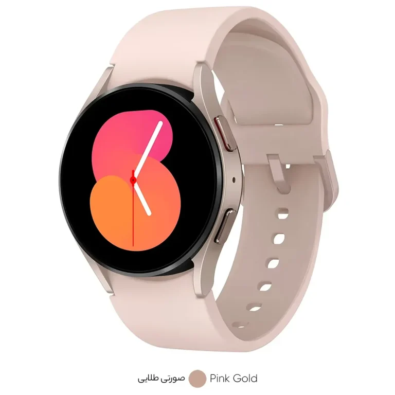 ساعت هوشمند ۴۰ میلیمتری سامسونگ مدل Galaxy Watch ۵ با بند سیلیکونی
