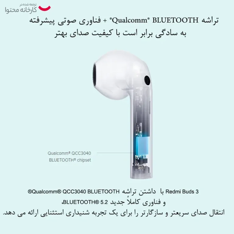هدفون بلوتوثی شیائومی مدل MRE BUDS ۳ BEAM FARMING WIERLESS