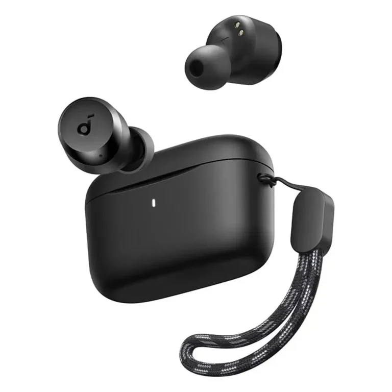 هدفون بلوتوثی انکر مدل Soundcore A۲۵i بدون قابلیت نویز کنسلینگ، درگاه شارژ USB Type-C، دارای دو میکروفون داخلی با الگوریتم هوش مصنوعی، مقاوم در برابر پاشش آب