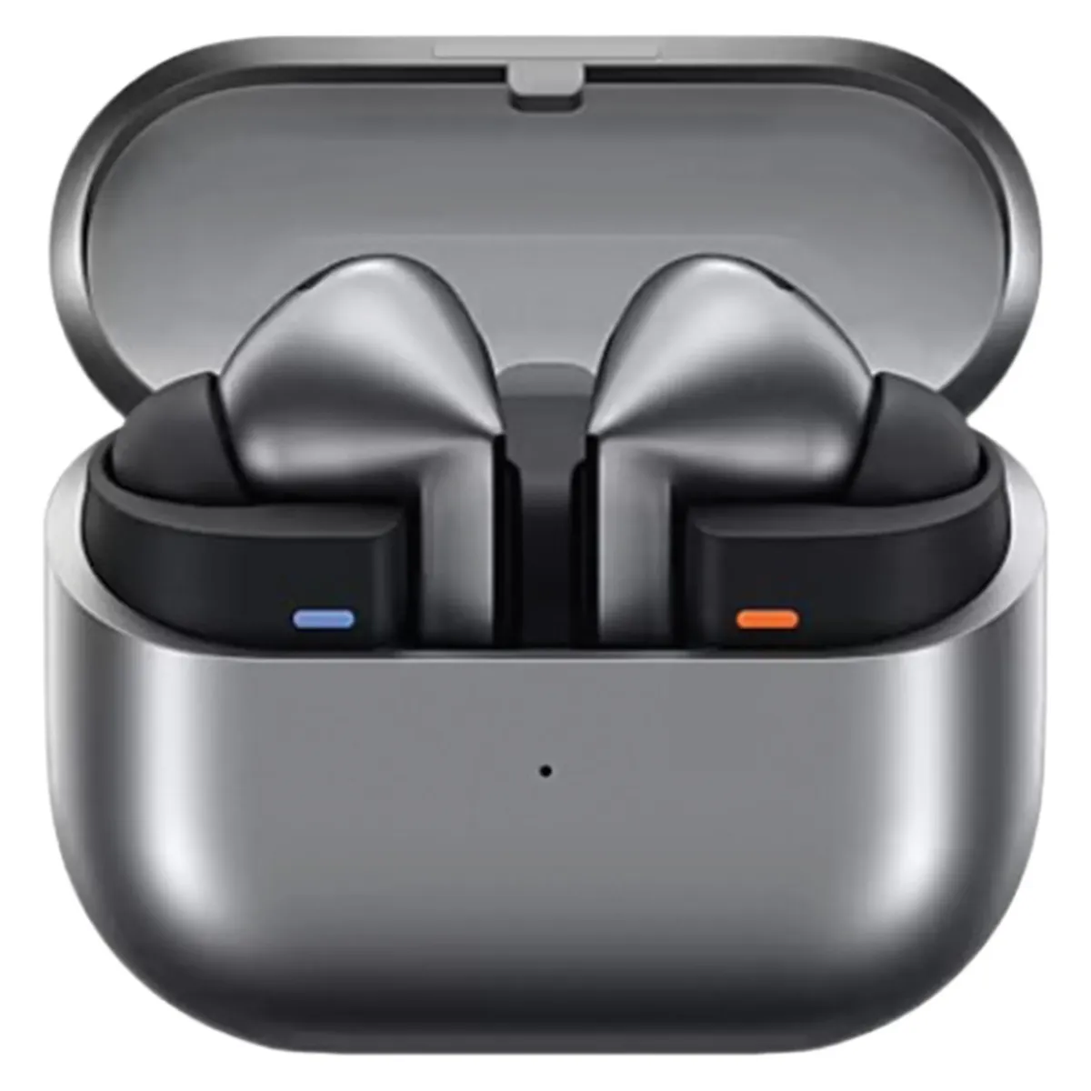 هدفون بلوتوثی سامسونگ مدل Galaxy Buds3 Pro دارای نویز کنسلینگ فعال (ANC)، درگاه شارژ USB Type-C، شارژ بی سیم، با قابلیت اتصال به چند دستگاه، پشتیبانی از فرمان لمسی، پشتیبانی از دستیار صوتی، مقاوم در برابر آب