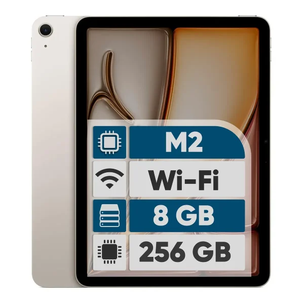 057972efd21c494ec7e7cfa5b62404aca6e7a330_1771425789-1 تبلت 11 اینچ اپل مدل iPad Air 2024 M2 Wi-Fi ظرفیت 256 گیگابایت و رم 8 گیگابایت - تصویر 1