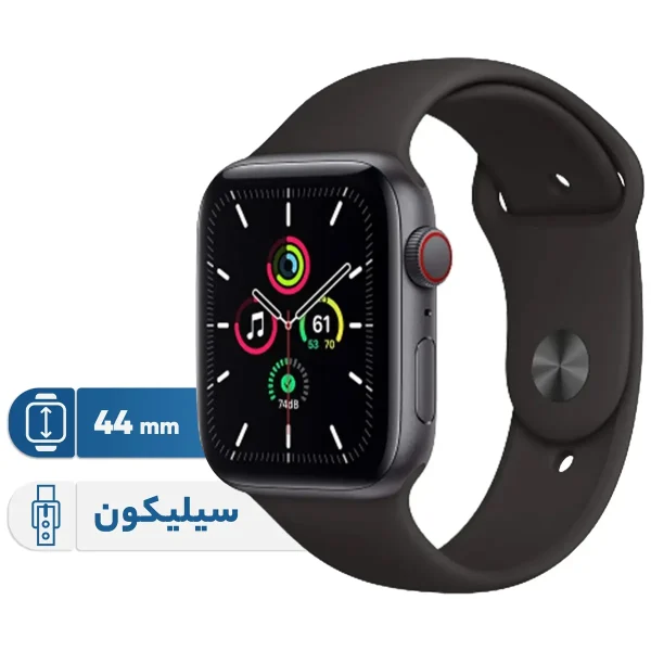 0a6f011e51ce49761d04f878c363496e29686c77_1739288605-1 ساعت هوشمند اپل واچ سری SE مدل 44mm Aluminum Case with Sport silicone Band - تصویر 1