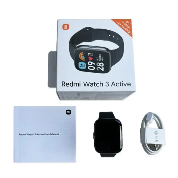 ساعت هوشمند شیائومی مدل Redmi Watch 3 Active - پک گلوبال - تصویر 10