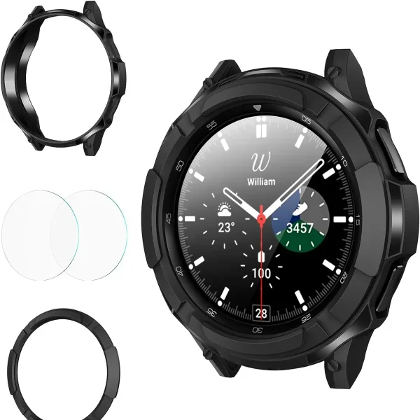 ساعت هوشمند سامسونگ مدل Galaxy Watch4 Classic 46mm بند سیلیکونی - تصویر 18