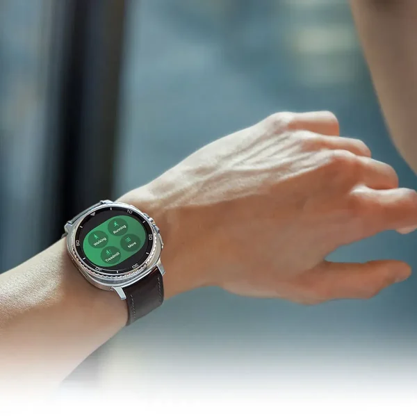 ساعت هوشمند 46 میلی‌متری سامسونگ مدل Galaxy Watch 8 Classic با بند چرمی - تصویر 23