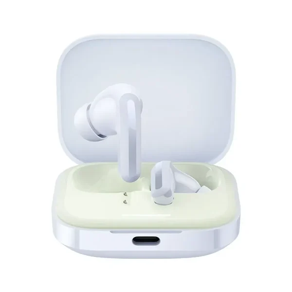 هدفون بلوتوثی شیائومی مدل Redmi Buds 5 با نویز کنسلینگ فعال (ANC)، درگاه شارژ USB Type-C، دارای نشانگر روی محفظه شارژ - تصویر 4