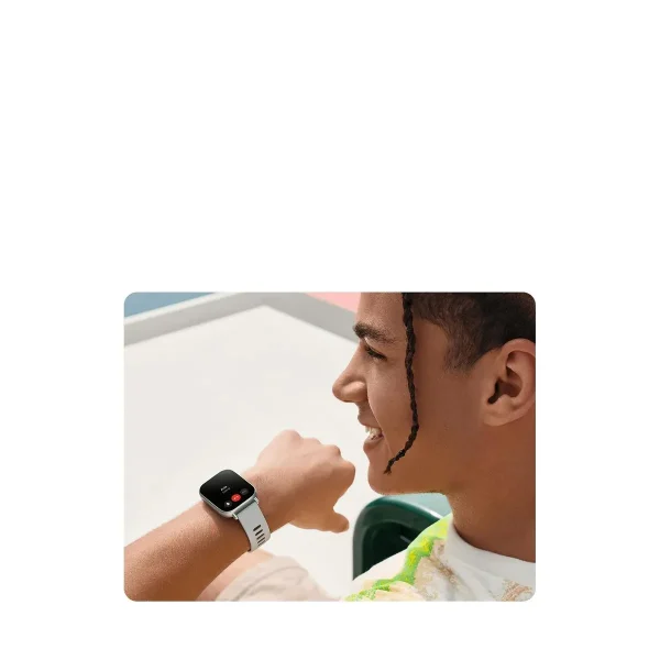 ساعت هوشمند شیائومی مدل Redmi Watch 5 Active دارای قابلیت های قابلیت مکالمه از طریق بلوتوث، قابلیت تغییر طرح ساعت یا تم بند پلاستیک - تصویر 6