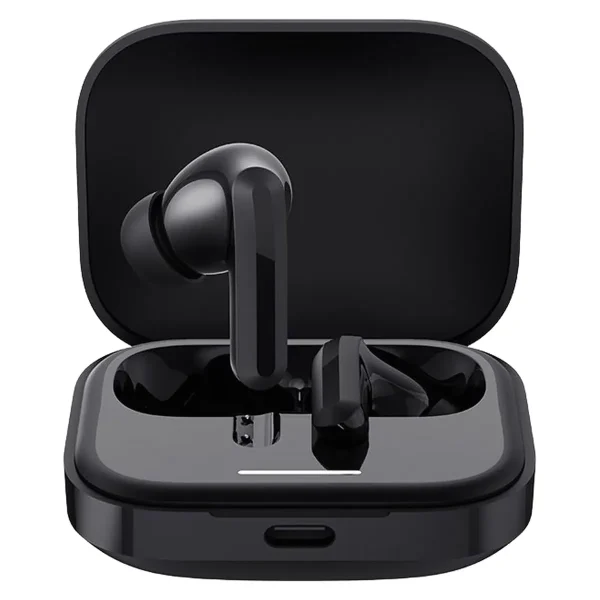 هدفون بلوتوثی شیائومی مدل Redmi Buds 5 با نویز کنسلینگ فعال (ANC)، درگاه شارژ USB Type-C، دارای نشانگر روی محفظه شارژ - تصویر 1