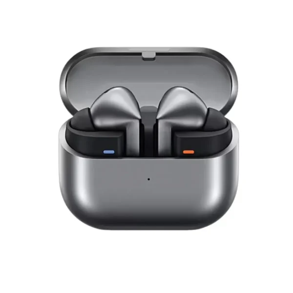 هدفون بلوتوثی سامسونگ مدل Galaxy Buds3 Pro دارای نویز کنسلینگ فعال (ANC)، درگاه شارژ USB Type-C، شارژ بی سیم، با قابلیت اتصال به چند دستگاه، پشتیبانی از فرمان لمسی، پشتیبانی از دستیار صوتی، مقاوم در برابر آب - تصویر 2