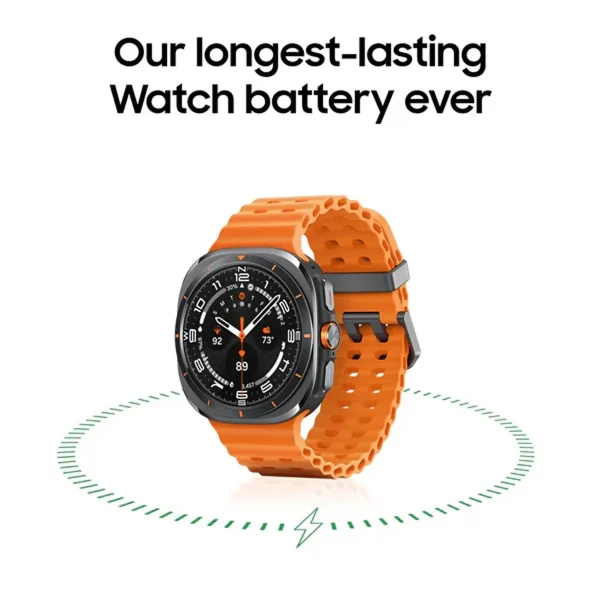 ساعت هوشمند 47 میلی‌متری سامسونگ مدل Galaxy Watch Ultra 2025 با بند مارین - تصویر 2