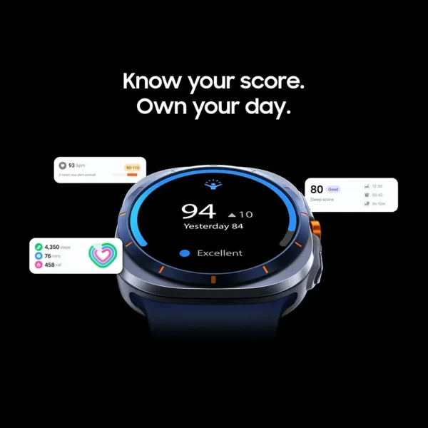 ساعت هوشمند 47 میلی‌متری سامسونگ مدل Galaxy Watch Ultra 2025 با بند مارین - تصویر 8