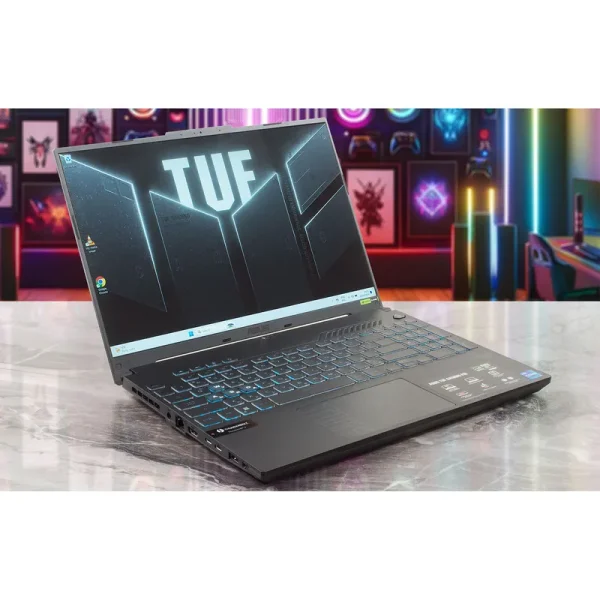 لپ تاپ 16 اینچی ایسوس مدل TUF Gaming F16 FX607VJ-Core 5 210H-RTX3050 6GB-16GB DDR4 3200MHz-1TB SSD-WUXGA 144Hz-کاستوم شده - تصویر 6