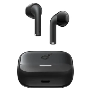هدفون بلوتوثی انکر مدل Soundcore K20i با نویز کنسلینگ میکروفون (ENC)، درگاه شارژ USB Type-C، دارای کنترل لمسی، مقاوم در برابر پاشش آب با استاندارد