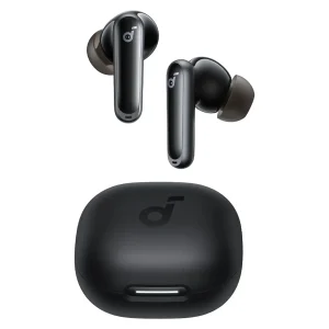 هدفون بلوتوثی انکر مدل Soundcore P40i با نویز کنسلینگ فعال (ANC)، نویز کنسلینگ (ENC)، درگاه شارژ USB Type-C، دارای 6 میکروفون داخلی با بهره‌گیری از هوش مصنوعی، پشتیبانی از فرمان لمسی، مقاوم در برابر آب