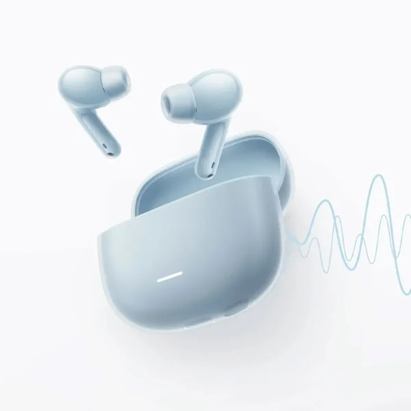 هدفون بلوتوثی شیائومی مدل Redmi Buds 6 Lite با نویز کنسلینگ فعال (ANC)، نویز کنسلینگ میکروفون (ENC)، درگاه شارژ USB Type-C، دارای پشتیبانی از فرمان لمسی و نشانگر LED، مقاوم در برابر رطوبت و عرق - تصویر 6
