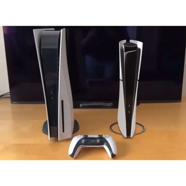 کنسول بازی سونی مدل PlayStation 5 Slim Digital Edition ظرفیت 825 گیگابایت ریجن CFI-2116 اروپا به همراه دسته اضافی و پایه شارژر - تصویر 5