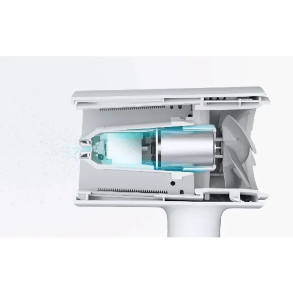سشوار حرفه‌ای 1600 وات شیائومی مدل Mi Ionic Hair Dryer H300، موتور DC، وزن 508 گرم، دارای سری متمرکز‌کننده باریک با ویژگی صاف‌کنندگی، حجم‌دهندگی، با قابلیت باد سرد - تصویر 9