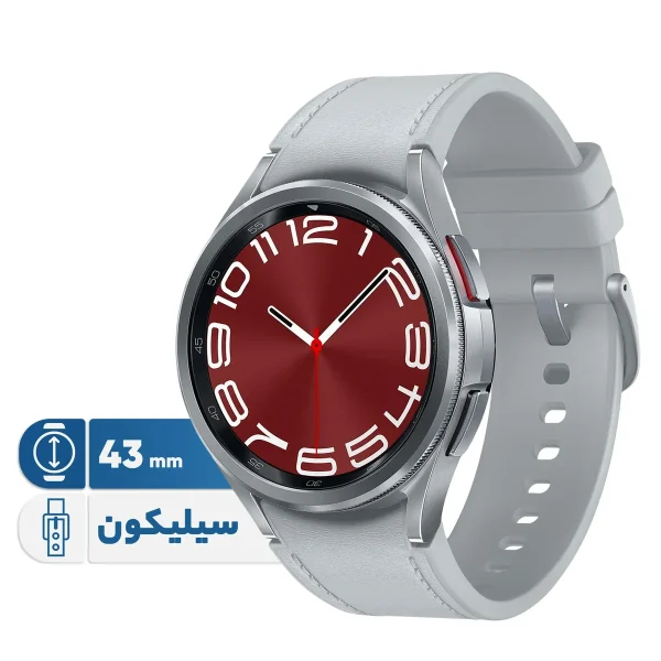 961e83d7069ff23a4ed95f3789b9872fca7faa0b_1764429365-1 ساعت هوشمند 43 میلیمتری سامسونگ مدل Galaxy Watch 6 Classic با بند سیلیکونی - تصویر 1