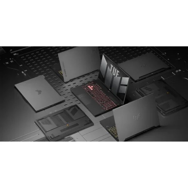 لپ تاپ 16 اینچی ایسوس مدل TUF Gaming F16 FX607VJ-Core 5 210H-RTX3050 6GB-16GB DDR4 3200MHz-1TB SSD-WUXGA 144Hz-کاستوم شده - تصویر 5