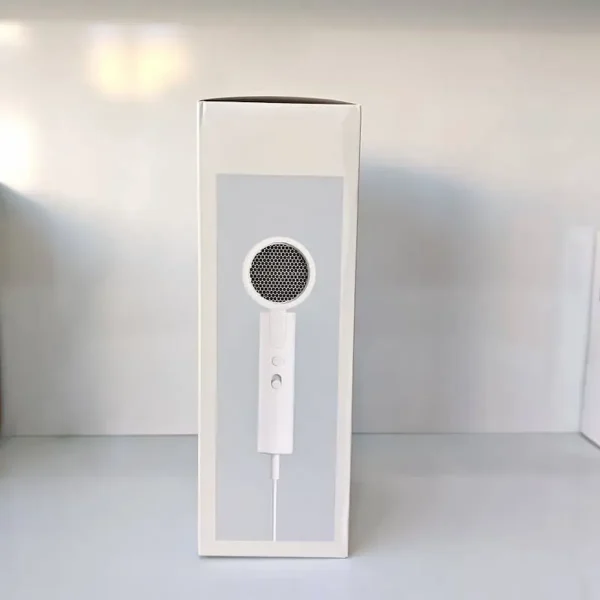 سشوار مسافرتی 1600 وات شیائومی مدل H101 New، موتور AC، وزن 566 گرم، دارای سری متمرکز‌کننده باریک با ویژگی صاف‌کنندگی، با قابلیت فناوری تولید یون - تصویر 3