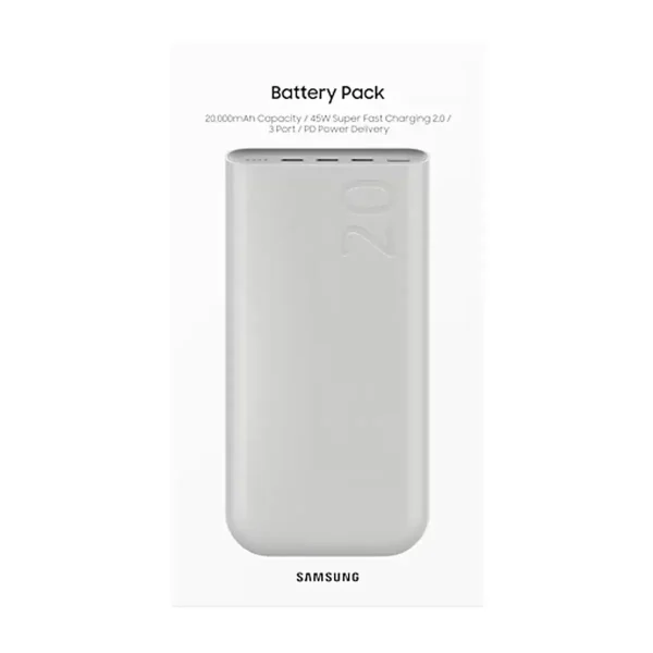 پاوربانک 45 وات سامسونگ مدل Battery Pack EB-P4520 ظرفیت 20000 میلی‌آمپر ساعت - تصویر 8