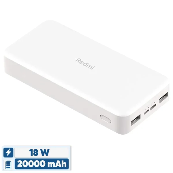 a8f1631dd6f6f7c0d615b88cf9afa7002f402427_1762156862-1 پاوربانک 18 وات شیائومی مدل Redmi ظرفیت 20000 میلیآمپرساعت - تصویر 1