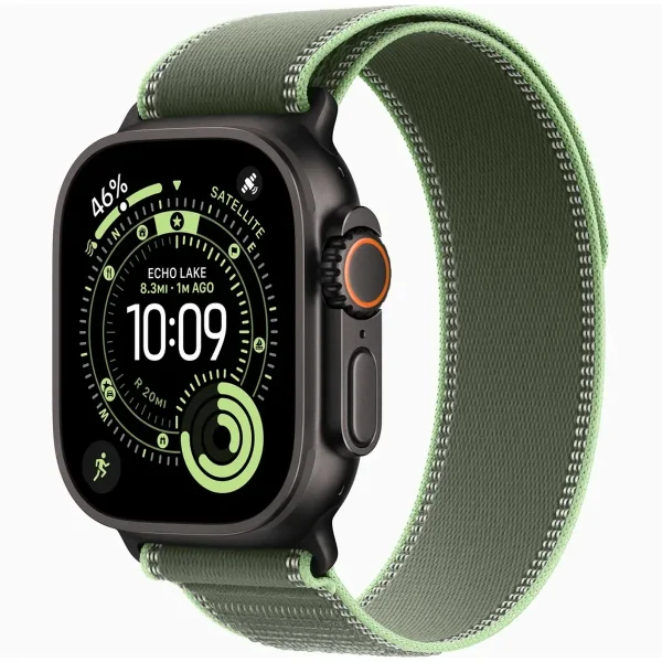 ساعت هوشمند 49 میلی متری اپل مدل Ultra 3 Black Titanium Case با بند Trail - Image 2
