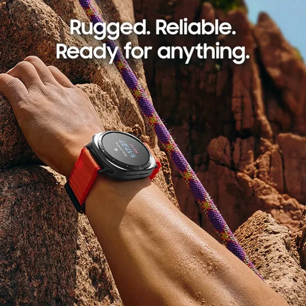 ساعت هوشمند 47 میلی‌متری سامسونگ مدل Galaxy Watch Ultra 2025 با بند مارین - تصویر 12