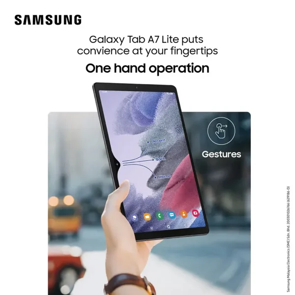 تبلت سامسونگ مدل Galaxy Tab A7 Lite ظرفیت 32 گیگابایت و رم 3 گیگابایت - تصویر 8