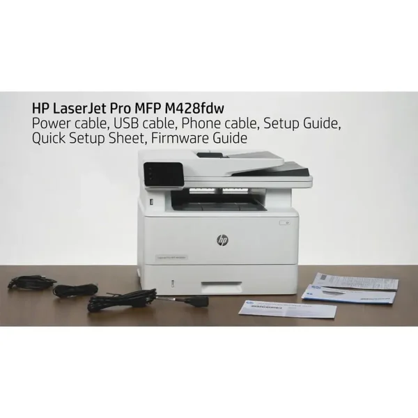 پرینتر چندکاره لیزری اچ پی مدل LaserJet Pro MFP M428fdw - تصویر 20