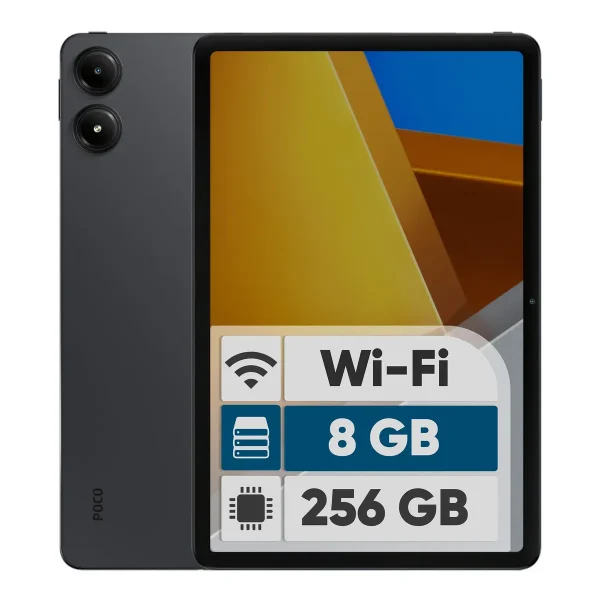 تبلت 12.1 اینچی شیائومی مدل Poco Pad Wi-Fi ظرفیت 256 گیگابایت و رم 8 گیگابایت - تصویر 1