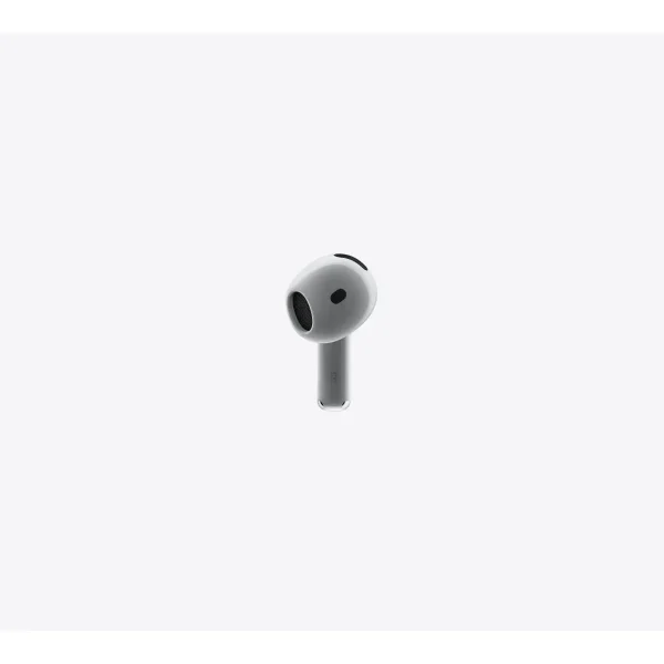 هدفون بلوتوثی اپل مدل AirPods 4 دارای نویز کنسلینگ، درگاه شارژ USB-Type-C و شارژ بی سیم، با قابلیت اتصال به چند دستگاه، پشتیبانی از فرمان لمسی و دستیار صوتی، نشانگر LED، مقاوم در برابر پاشش آب و گرد و غبار - تصویر 5