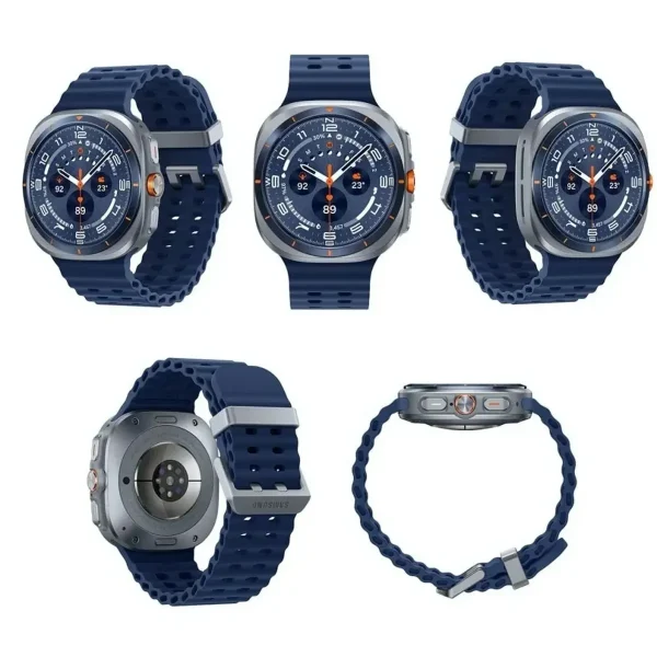 ساعت هوشمند 47 میلی‌متری سامسونگ مدل Galaxy Watch Ultra 2025 با بند مارین - تصویر 4