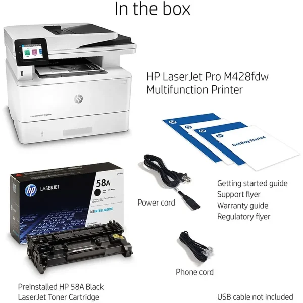 پرینتر چندکاره لیزری اچ پی مدل LaserJet Pro MFP M428fdw - تصویر 18
