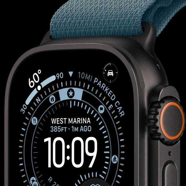 ساعت هوشمند 49 میلی متری اپل مدل Ultra 3 Black Titanium Case با بند Alpine - Image 15