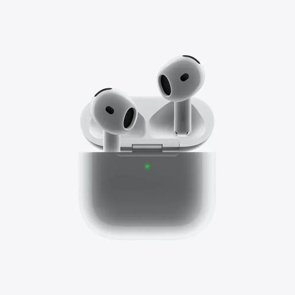 هدفون بلوتوثی اپل مدل AirPods 4 دارای نویز کنسلینگ، درگاه شارژ USB-Type-C و شارژ بی سیم، با قابلیت اتصال به چند دستگاه، پشتیبانی از فرمان لمسی و دستیار صوتی، نشانگر LED، مقاوم در برابر پاشش آب و گرد و غبار - تصویر 11