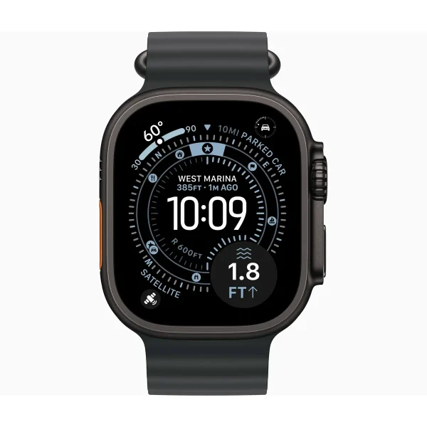 ساعت هوشمند 49 میلی متری اپل مدل Ultra 3 Black Titanium Case با بند Alpine - Image 7