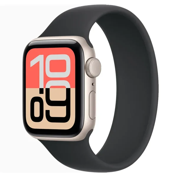 ساعت هوشمند 40 میلی متری اپل مدل SE 3 Aluminum Case با بند سیلیکونی - تصویر 4