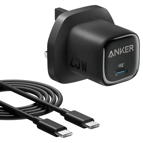 شارژر دیواری 25 وات انکر مدل A2656 به همراه کابل USB-C به طول 1.5 متر - تصویر 1