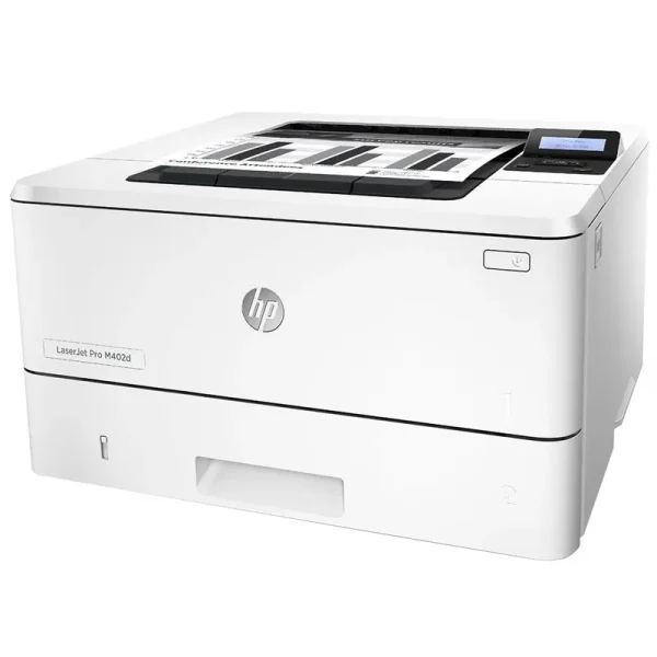 پرینتر اچ پی تک رنگ تک کاره با چاپ لیزری مدل LaserJet Pro M402d، سایز چاپ A4، قابلیت چاپ دو رو، سرعت چاپ بالا - تصویر 3