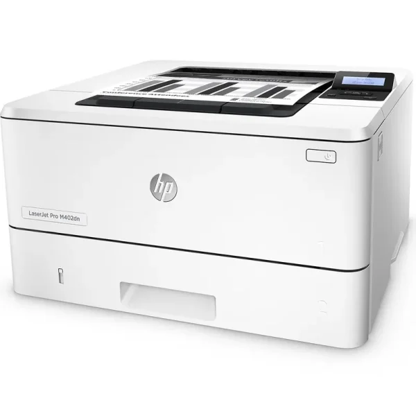 پرینتر اچ پی تک رنگ تک کاره با چاپ لیزری مدل LaserJet Pro M402dn، سایز چاپ A4، مجهز به چاپ دو روی خودکار، سرعت چاپ بالا - تصویر 3
