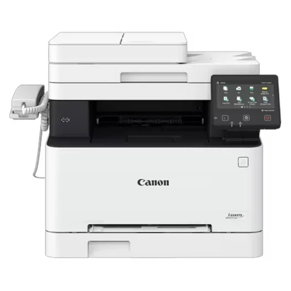 printer canon 657cdw_2 پرینتر لیزری چند کاره رنگی کانن مدل i-SENSYS MF657Cdw با اتصال باسیم و بیسیم، سایز چاپ A4 با قابلیت چاپ دورو خودکار - تصویر 1