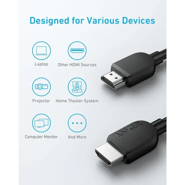 کابل HDMI انکر مدل A8742 طول 1.8 متر - تصویر 6