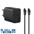 شارژر دیواری انکر Anker USB-C 20W Charger 2 Port Block With USB-C to USB-C Cable مدل B2348